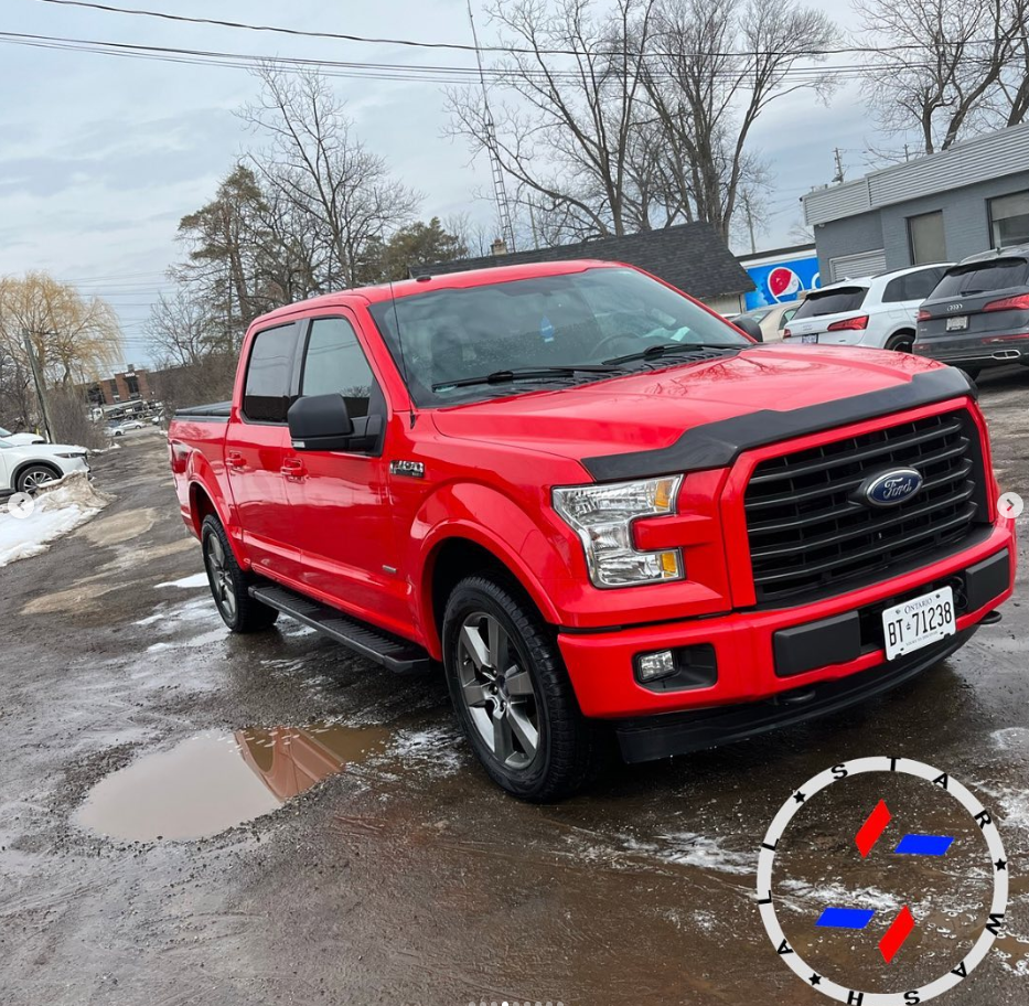 Commercial fleet detailing crew at work