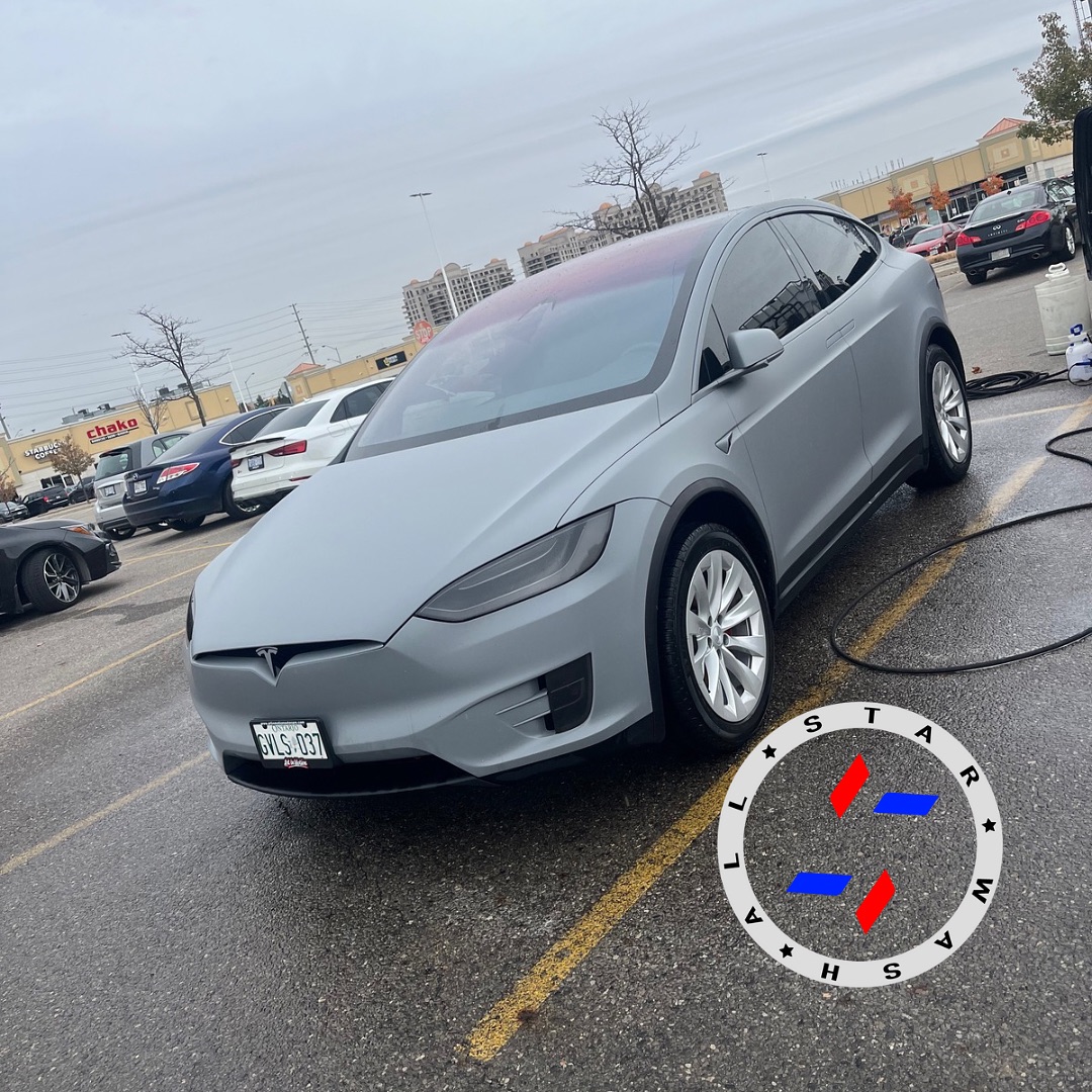Tesla exterior detail